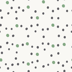 Minimalistic seamless pattern. Simple geometric shape