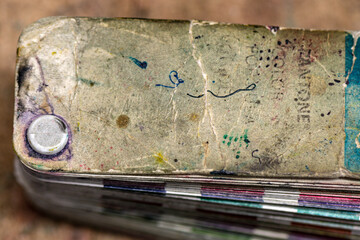 A well used Pantone swatch book - 1