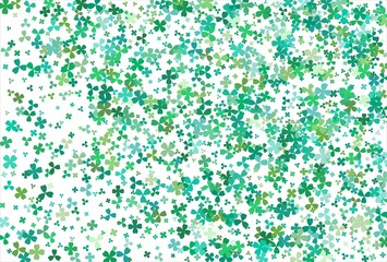 Clover background. Clover leaf, St. Patrick day background