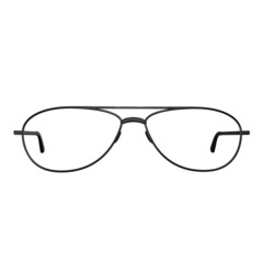 Aviators glasses with black frames