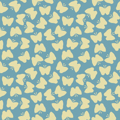 Decorative seamless pattern. Simple abstract shape