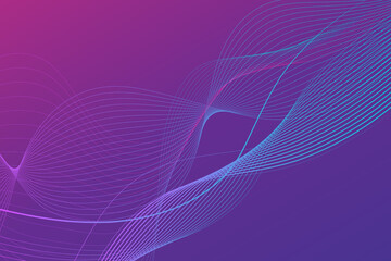 abstract background using blue and pink gradient waves. The background is dominated by gradient colors between blue and pink and has a landscape size