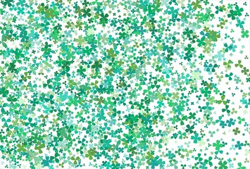 Clover background. Clover leaf, St. Patrick day background