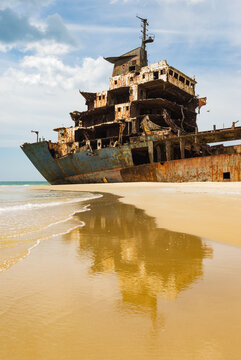 Farrah 3 shipwreck, north eastern coast of Sri Lanka