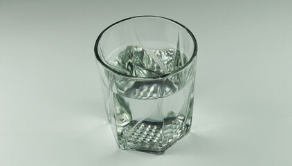 glass with water