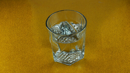 glass with water