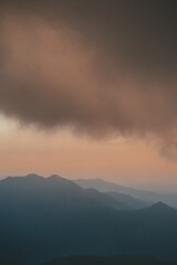 Dawn at Doi Inthanon National Park Thailand