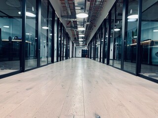 corridor in a building