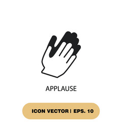 applause icons  symbol vector elements for infographic web
