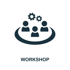 Workshop icon. Simple element from social activity collection. Creative Workshop icon for web design, templates, infographics and more