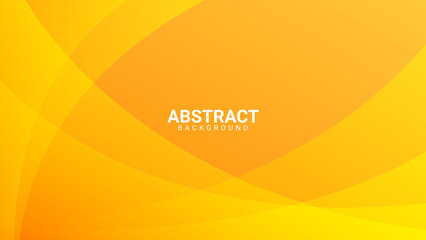 yellow abstract background with dynamic shape composition