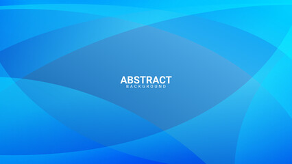 blue abstract background with dynamic shape composition