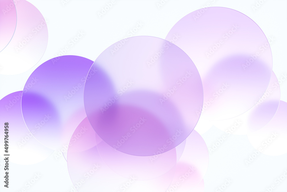 Poster beauty fashion bokeh background for cosmetic product display. 3d rendering. top view.