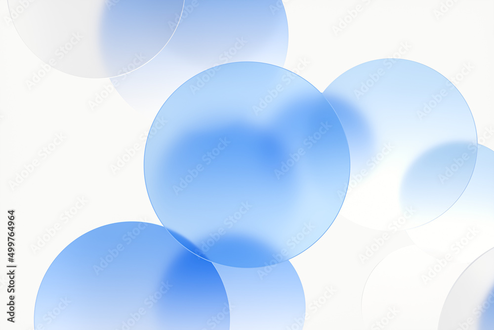 Poster beauty fashion bokeh background for cosmetic product display. 3d rendering. top view.