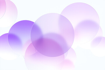 Beauty fashion bokeh background for cosmetic product display. 3d rendering. top view.