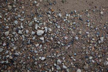 Rocks and pebbles by the water