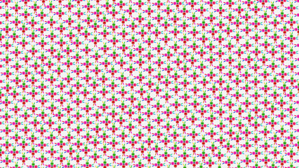 seamless pattern with elegant bunny illustration.