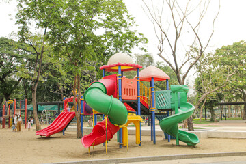 Children's amusement facilities in lumpini Park