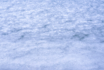 Natural texture of ice, frozen lake  as  background.