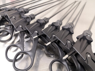 Keyhole Laparoscopic Surgical Instrument Handle