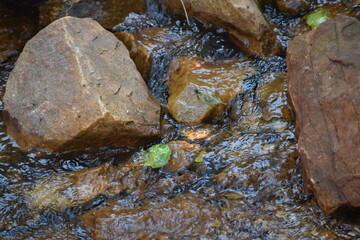 Fototapeta premium Water flow in the mountains