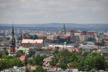 Kraków, panorama miasta z Kopca Krakusa,  © Albin Marciniak