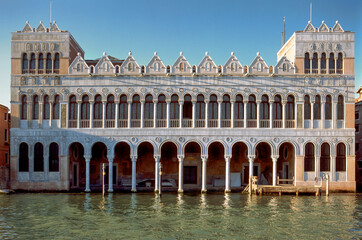 Venezia. Facciata del Fondego dei Turchi