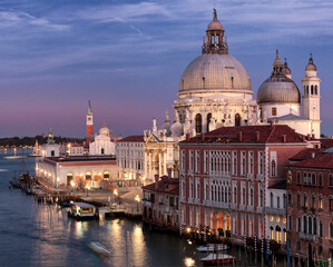 Venezia. Basilica della Salute verso San Giorgio Maggiore