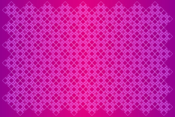 Abstract white  Pattern design in dark pink gradient background. Embroidery Pattern design with pink background