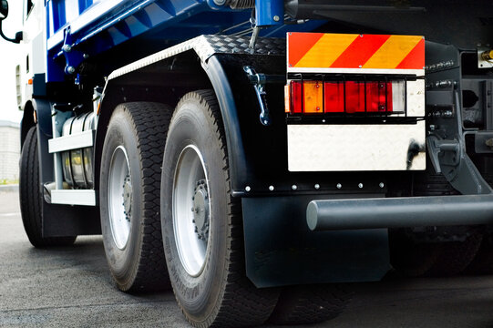 Back of the lorry truck