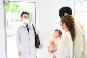 訪問営業の人