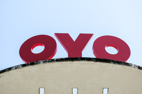 Oyo hotel and tourism service chain sign in afternoon. Oyo record billion of loss during Covid-19 outbreak.