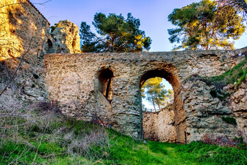 Castillo de Casasola en Chinchón. Madrid. España.