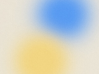 Ukrainian flag. Support Ukraine concept. Grainy gradient texture. Abstract background. Blue and yellow colors.
