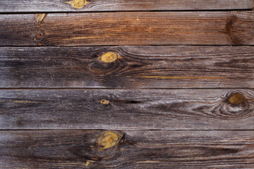 Wooden background top view and copy space. Wood tabletop brown. Desktop workplace or workspace. Woods floor wall. Mock up
