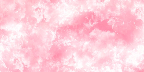 Soft Pink Watercolor and soft peach white and beige colors on old crumpled paper texture. Modern Grunge Design. Beautiful Pink And White Color Background. Colorful sky cloud weather