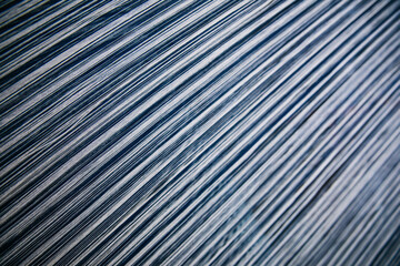Seamless pattern fabric texture on weaving textile machine.