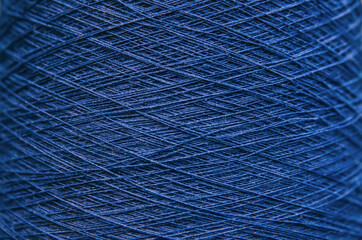 Cotton yarns or threads background texture pattern