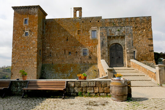 Celleno, borgo fantasma. Viterbo, Lazio
