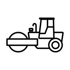 Icon Of Road Roller
