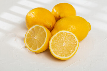 Ripe And Fresh Fruit, Yellow Lemon - Citrus Meyeri