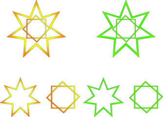 set of star icons