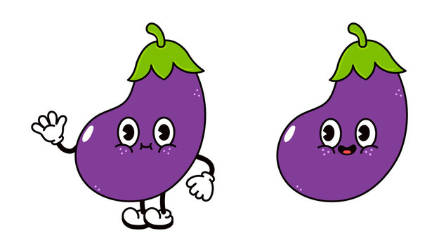 Eggplant Cartoon Eggplant Cartoon