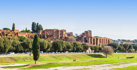 ローマ　世界遺産　パラティーノの丘