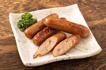 大豆ミートのウィンナー
