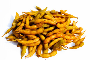 Pigeon pea boiled on white