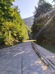 road in the mountains