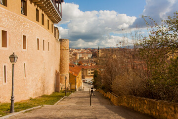 Ciudad de Segovia, en Castilla y Le&oacute;n, Espa&ntilde;a.