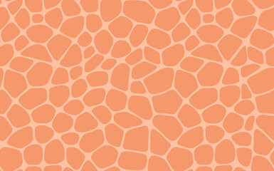 Abstract modern giraffe seamless pattern. Animals trendy background. Colorful decorative vector stock illustration for print, card, postcard, fabric, textile. Modern ornament of stylized skin