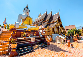 Wat Rajamontean temple in Old City Chiang Mai, Thailand